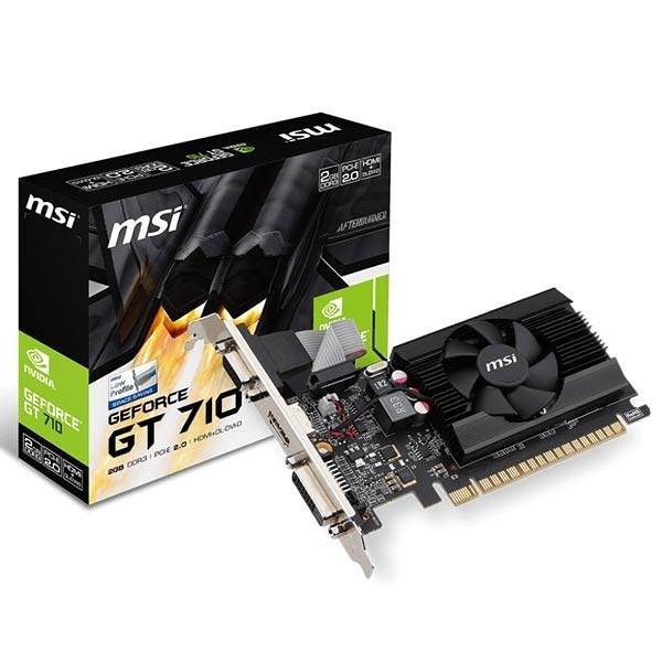 微星 MSI GT710 2GD3 LP PCI-E 顯示卡