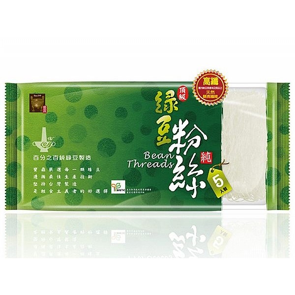 寶鼎 頂級純綠豆粉絲180g(5入) 中農出品／100%百分百純綠豆製造【小三美日】DS012793