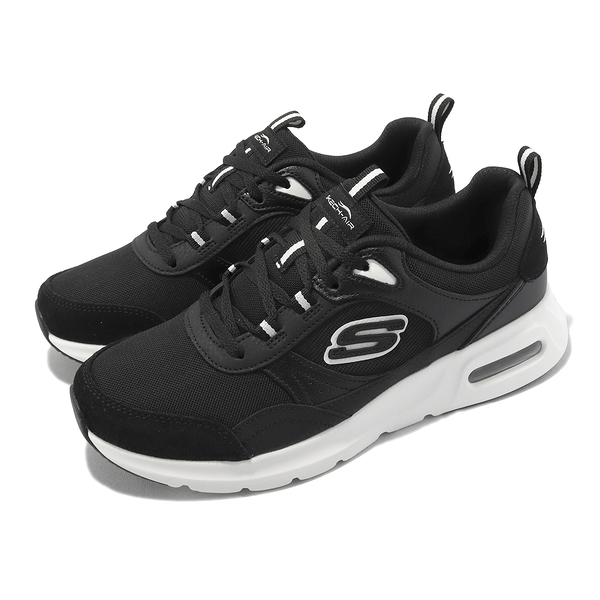 Skechers Skech Air Court Cool Avenue 黑 氣墊 記憶鞋墊 女休閒鞋 潮流鞋 百搭款 KAORACER 149947BKW