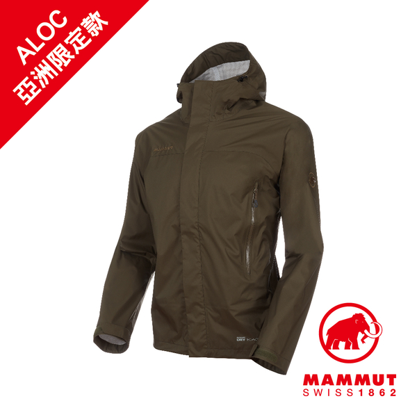 Mammut 長毛象 MICROLAYER Jacket AF Men 防風防水連帽外套 橄欖綠 男款 #1010-25332