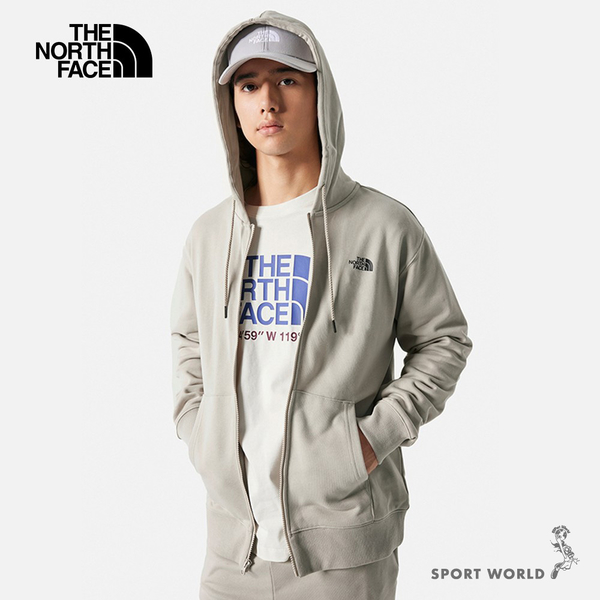 The North Face 北臉 男裝 女裝 連帽外套 純棉 灰【運動世界】NF0A83OR7K7