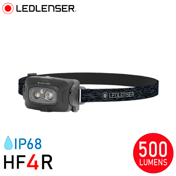 【LED LENSER 德國 HF4R CORE充電式頭燈《黑》】502790/登山/頭燈