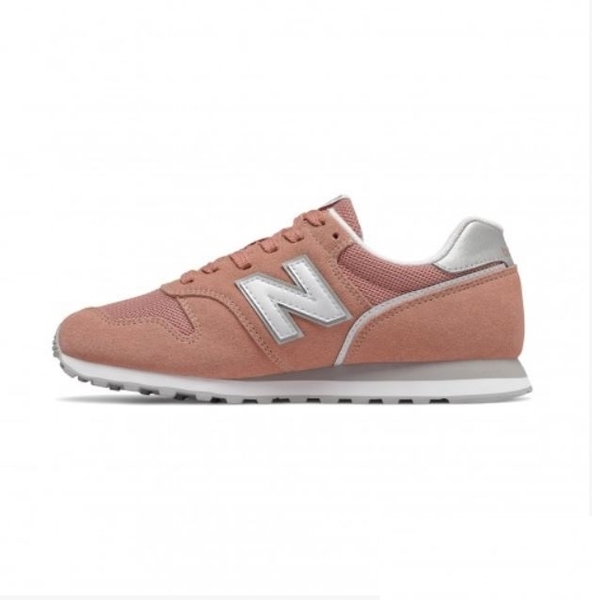 New Balance WOMEN LIFESTYLE 女款珊瑚橘粉復古慢跑鞋-NO.WL373AC2