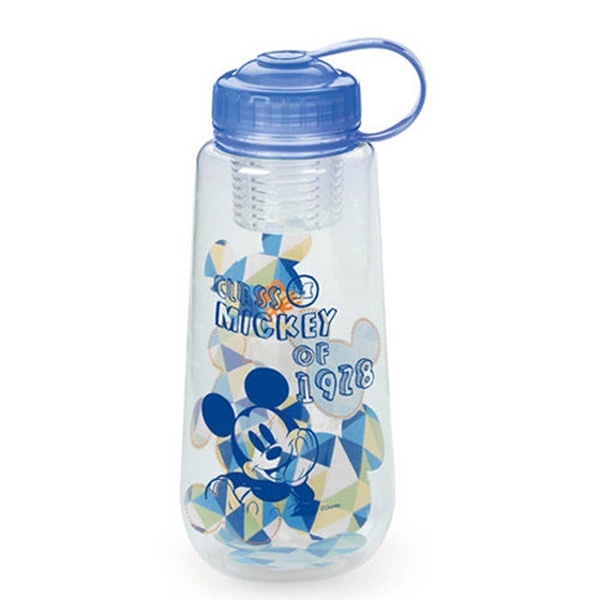 庫存出清 售完不補 迪士尼 米奇 歡樂濾茶瓶 1000ml (藍) CL-0011