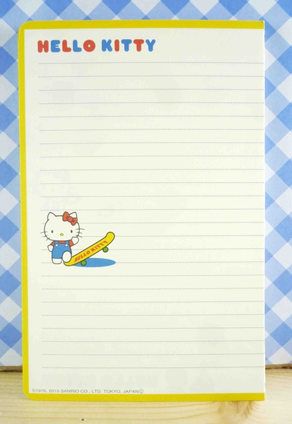 【震撼精品百貨】Hello Kitty 凱蒂貓~kitty便條紙-滑板(小)