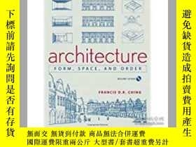 二手書博民逛書店Architecture:罕見Form Space And Or