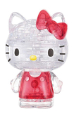 【震撼精品百貨】Hello Kitty 凱蒂貓-日本三麗鷗SANRIO KITTY立體拼圖公仔36pcs (紅色款)*07628