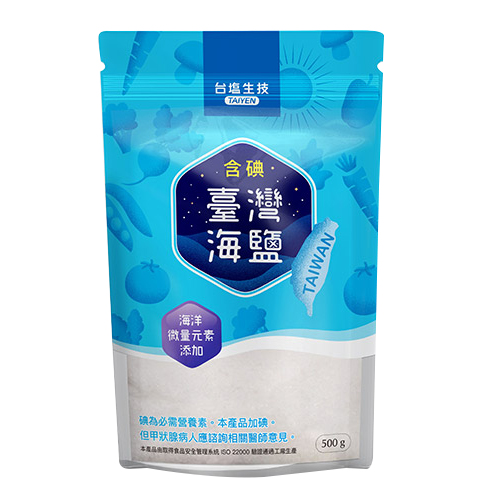 含碘臺灣海鹽500G【愛買】 product thumbnail 2