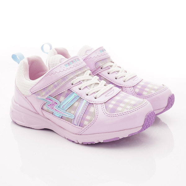 日本Moonstar機能童鞋  2E防潑水運動鞋款 9481紫(中大童段) product thumbnail 2