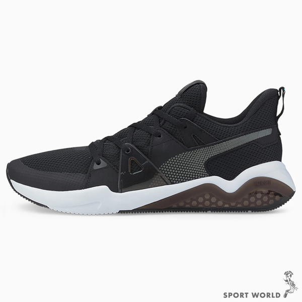 PUMA Cell Fraction Mesh 男鞋 慢跑 休閒 緩震 透氣 黑 白 37628101 product thumbnail 3