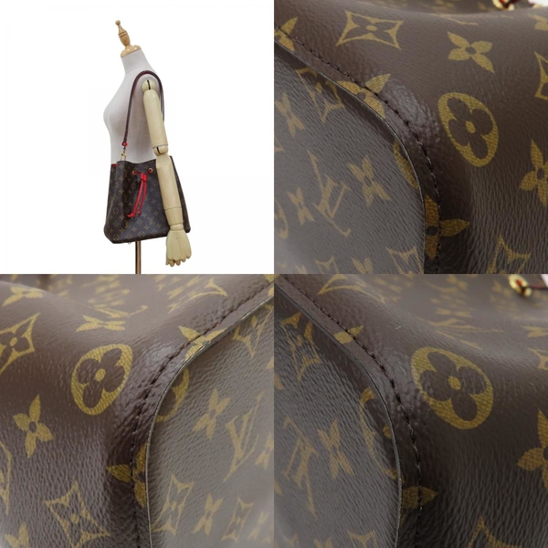 【二手名牌BRAND OFF】LOUIS VUITTON LV 路易威登 原花 帆布 NeoNoe MM 水桶 肩背包 金扣 M44021 product thumbnail 9