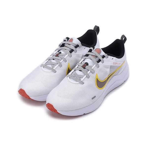 NIKE DOWNSHIFTER 12 輕量跑鞋 白黑黃 DD9294-102 女鞋