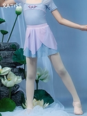 舞蹈系列 兒童芭蕾舞舞蹈服兒童女中國風演出紗裙女童中國舞古典半身裙2023
