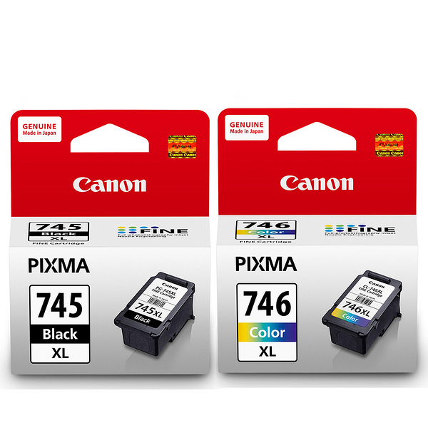 CANON PG-745XL+CL-746XL 原廠高容量墨水組合 (1黑1彩)