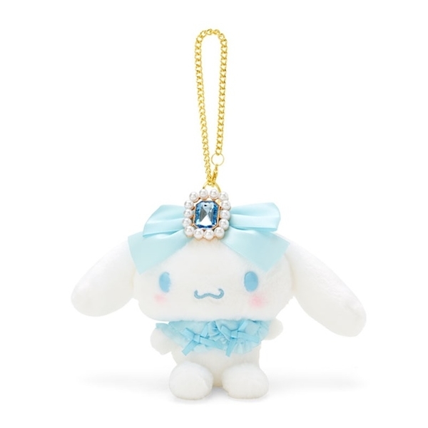 【震撼精品百貨】大耳狗_Cinnamoroll~日本Sanrio三麗鷗 大耳狗絨毛玩偶吊飾 (耀眼珍珠)*67400