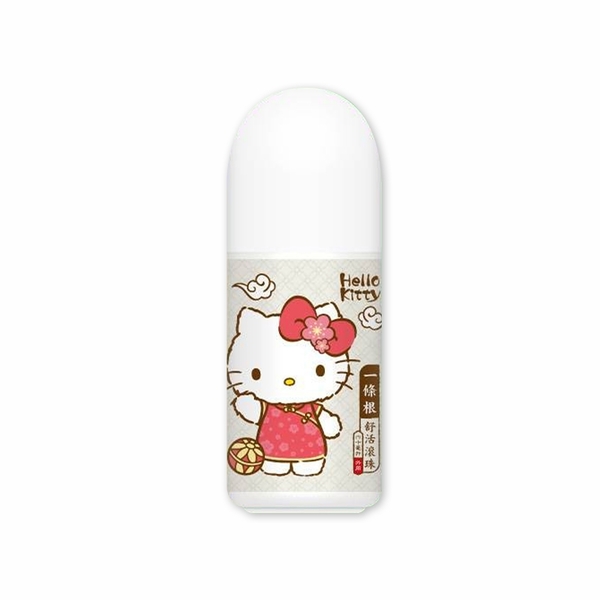 ﹝Kitty一條根舒活滾珠瓶60ml﹞正版 一條根 草本 滾珠 台灣製造〖LifeTime一生流行館〗 product thumbnail 2