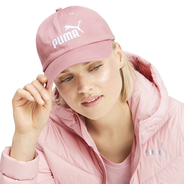 Puma 桃粉色 帽子 運動帽 老帽 遮陽帽 六分割帽 刺繡LOGO 運動帽 02241606 product thumbnail 2