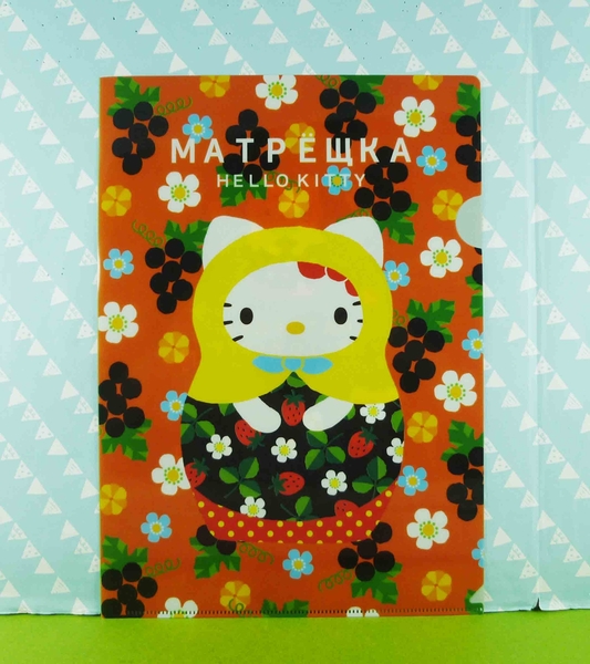【震撼精品百貨】Hello Kitty 凱蒂貓~文件夾~俄羅斯【共1款】