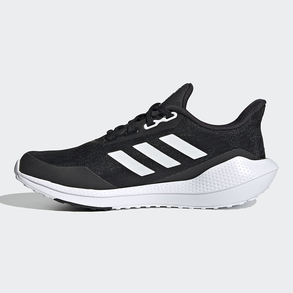 ADIDAS EQ21 RUN 女鞋 大童 慢跑 休閒 Bounce中底 緩衝 透氣 黑【運動世界】FX2248 product thumbnail 3