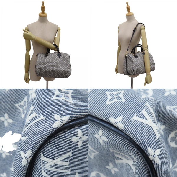 【限定陳O瑩貴賓購買】LOUIS VUITTON LV 路易威登 灰色 原花 Speedy Bandouliere 30 兩用包 M56703 product thumbnail 9