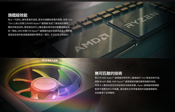 AMD Ryzen™ R5 3600 3.6GHz六核心 AM4 CPU 中央處理器 product thumbnail 4