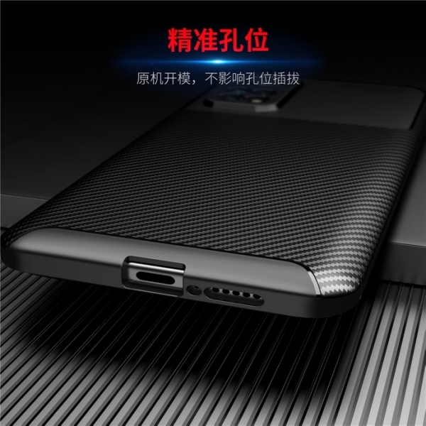 Xiaomi 小米 10T/10T Pro 甲殼蟲保護套 軟殼 碳纖維絲紋 軟硬組合 防摔全包款 矽膠套 手機套 手機殼