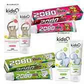韓國 2080 強齒建齦兒童牙膏 80g 含鈣健齒 兒童木醣醇含氟牙膏 草莓 蘋果 6359