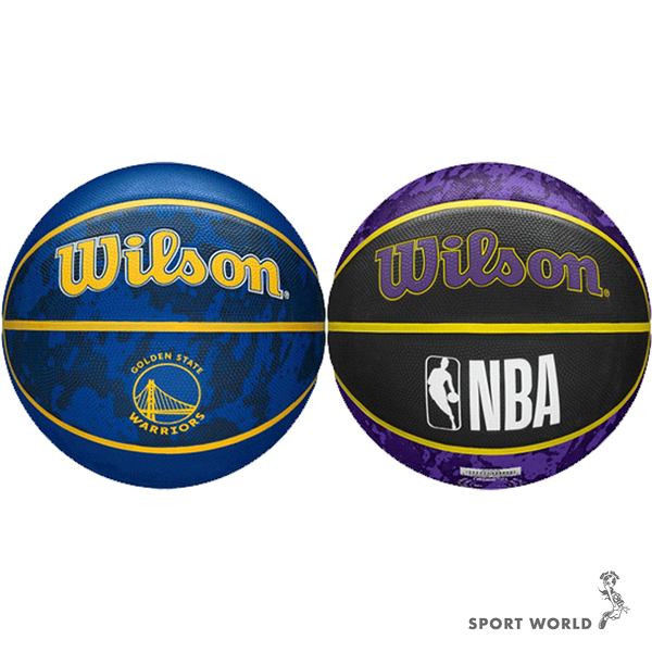 Spalding 籃球 NBA隊徽 7號球 勇士隊/湖人隊【運動世界】WTB1500XBGOL/WTB1500XBLAL