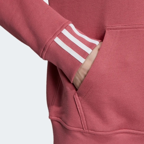 ADIDAS R.Y.V. HOODIE 女裝 長袖 連帽 休閒 寬版 袋鼠口袋 棉質 粉【運動世界】EJ8565 product thumbnail 7