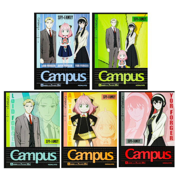 KOKUYO x SPYxFAMILY Campus點線A罫筆記本 B5-5入