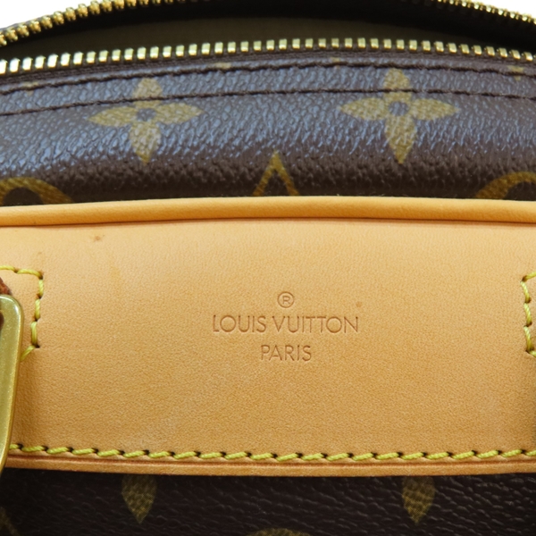 【限定張小姐購買】LOUIS VUITTON LV 路易威登 棕色 原花帆布 Trouville 小珍包 手提包 (缺鑰匙) product thumbnail 6