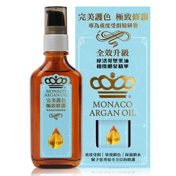 MONACO ARGAN OIL 魔娜歌 摩洛哥堅果油 極緻順髮精華(100ml)【小三美日】護髮油/摩納哥