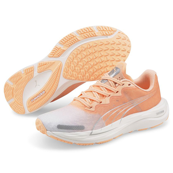 Puma Velocity Nitro 2 Wns 女鞋 慢跑 緩衝 回彈 透氣 反光 橘【運動世界】37626501