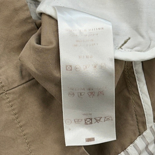 【二手名牌BRAND OFF】LOUIS VUITTON LV 路易威登 卡其色 綿 Chino 短褲 40 160/74A product thumbnail 4