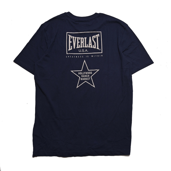 EVERLAST 短袖 短T 深藍 刺繡 背後LOGO 休閒 上衣 男 4021100480 product thumbnail 3