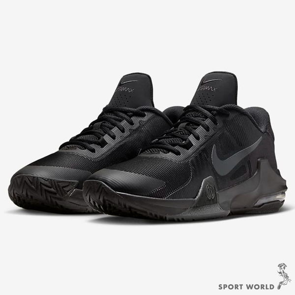 Nike 男鞋 籃球鞋 Air Max Impact 4 全黑【運動世界】DM1124-004 product thumbnail 4