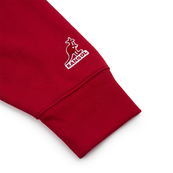 KANGOL 帽T 紅 深藍 立體刺繡LOGO 口袋 中性 6355106642 6355106780 product thumbnail 6