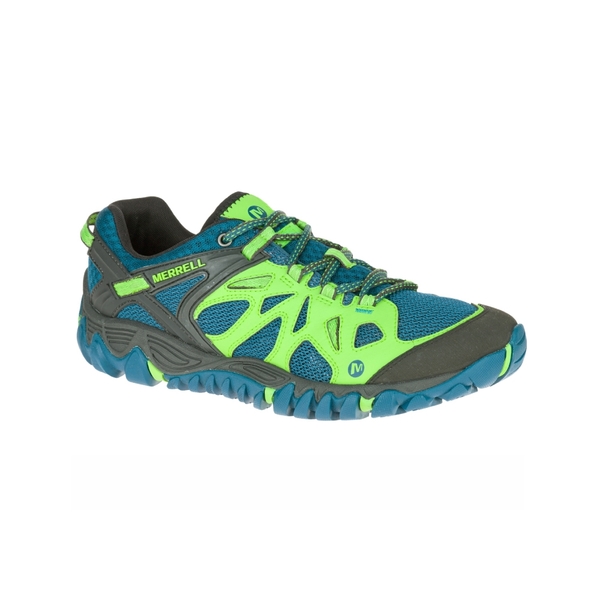 【MERRELL 美國 男款 ALL OUT BLAZE AERO SPORT 藍/綠】ML35577/越野鞋/休閒鞋/登山鞋/運動鞋/健行 product thumbnail 2