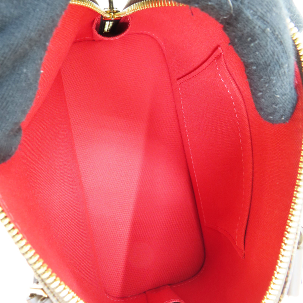 LOUIS VUITTON LV 路易威登 棕色 PVC塗層帆布 棋盤格 Alma BB 兩用包 N40606 【二手名牌BRAND OFF】 product thumbnail 5