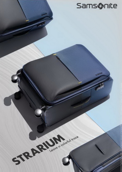 Samsonite 新秀麗 STRARIUM 25吋 可擴充防盜拉鍊 布面行李箱/旅行箱-3色 GU6 product thumbnail 2