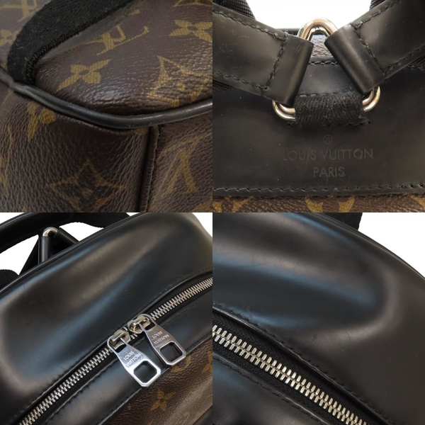 【二手名牌BRAND OFF】LOUIS VUITTON LV 路易威登 棕色 原花帆布 Josh 經典 後背包 銀扣 M41530 product thumbnail 9