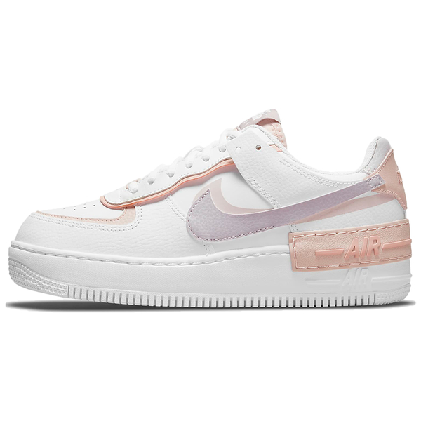 【現貨】NIKE Air Force 1 Shadow 女鞋 休閒 經典 分層設計 拼接 白紫粉【運動世界】CI0919-113 product thumbnail 2