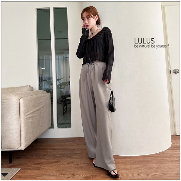 LULUS/氛圍感微透膚四釦上衣３色【A01230880】 product thumbnail 3