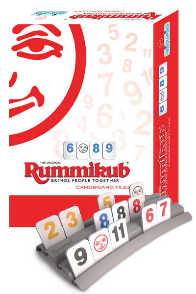 『高雄龐奇桌遊』 拉密 外出型簡易版 Rummikub Cardboard Lite 正版桌上遊戲專賣店