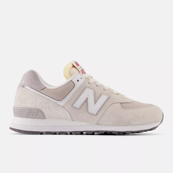 NEW BALANCE 休閒鞋 574 情侶鞋 奶茶色 D楦 麂皮 復古 運動鞋 U574RCD