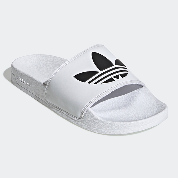 【現貨】ADIDAS ADILETTE LITE 男鞋 女鞋 拖鞋 休閒 三葉草 柔軟 白【運動世界】FU8297 product thumbnail 3