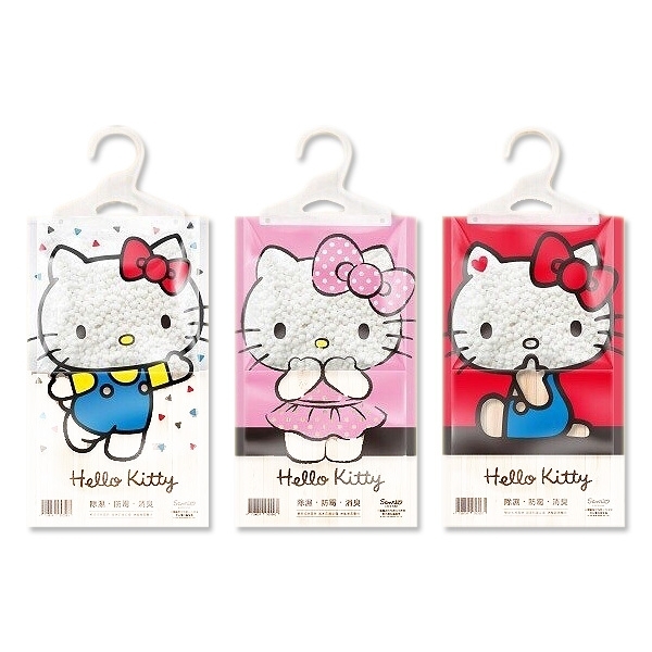 Hello Kitty 懸掛式除濕袋(1入)【小三美日】包裝隨機出貨