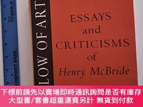 二手書博民逛書店The罕見Flow of Art. Essays and Criticism of Henry McBride.奇