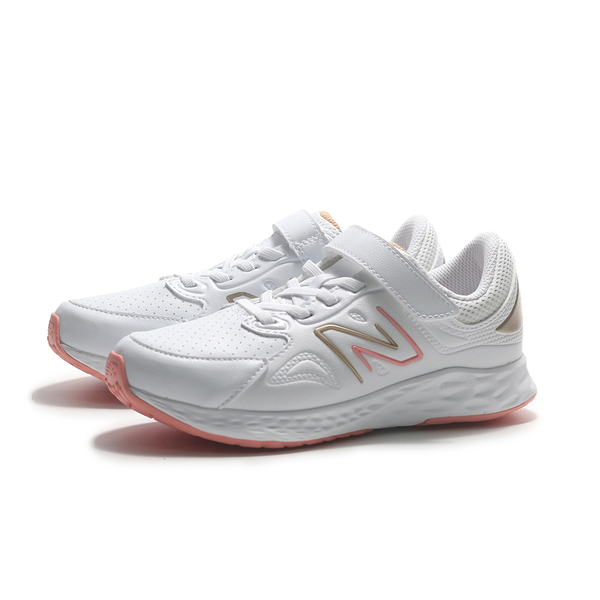 NEW BALANCE 童鞋 NB FRESH FOAM 76T 白 粉 中童 PA76TPG1