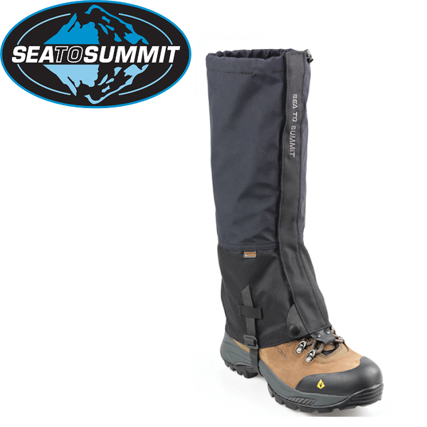 【Sea to Summit 澳洲 Alpine eVent 綁腿《黑》】STSAAEG/防水/防雪/登山